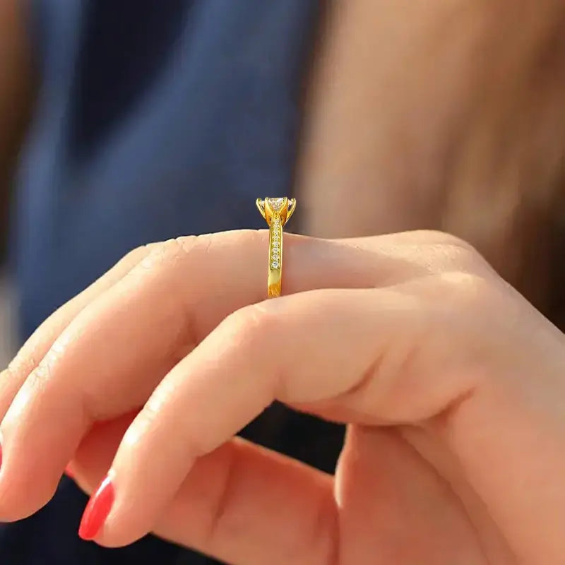 Sparkle of Elegance Adjustable Ring