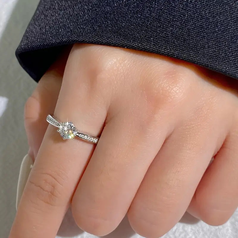 Sparkle of Elegance Adjustable Ring