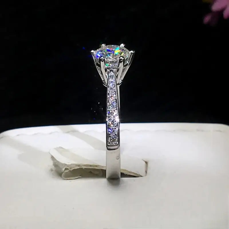 Sparkle of Elegance Adjustable Ring