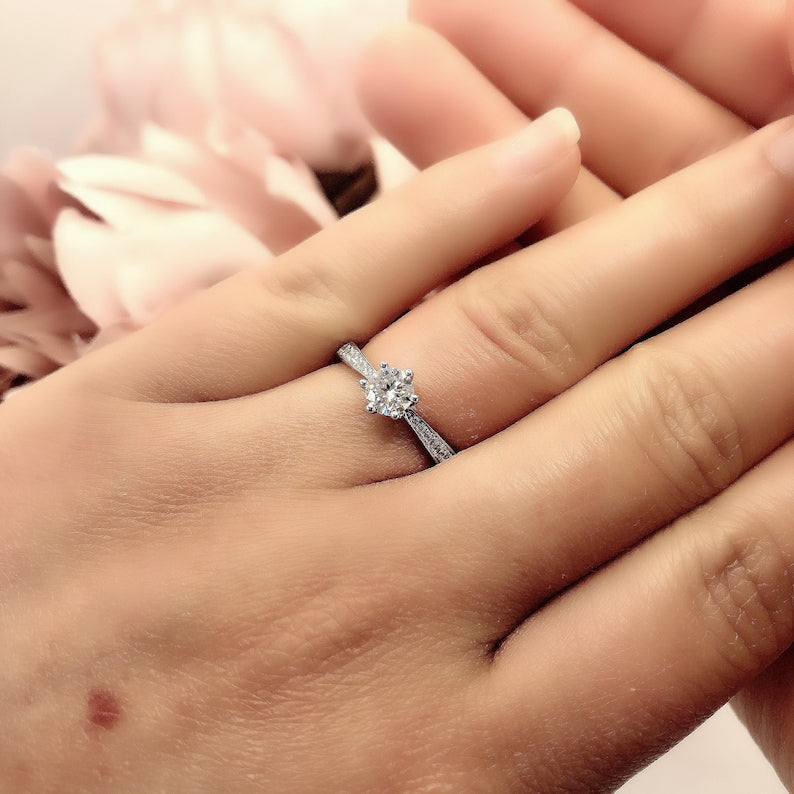 Sparkle of Elegance Adjustable Ring